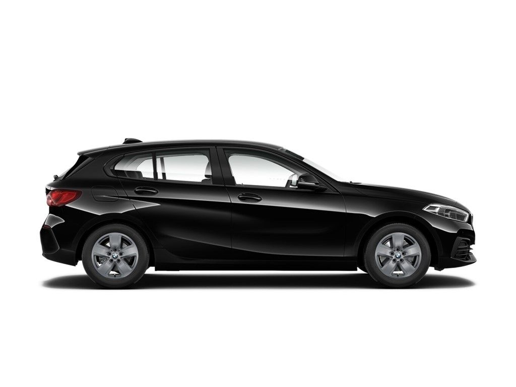 BMW 118 2024 г. Чёрный, пробег 46900 км