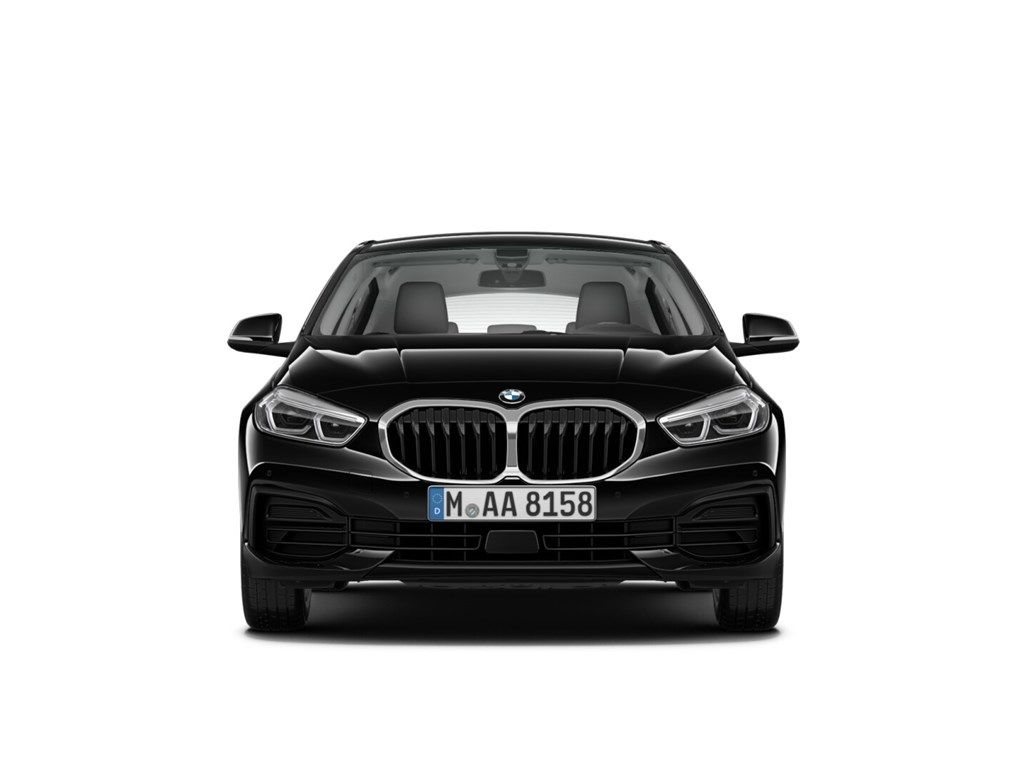 BMW 118 2024 г. Чёрный, пробег 46900 км