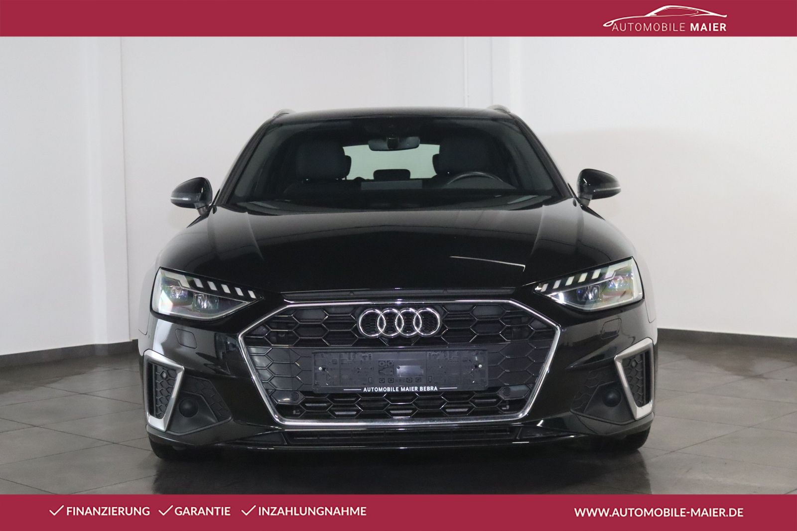 Audi A4 2021 г. Чёрный, пробег 59900 км