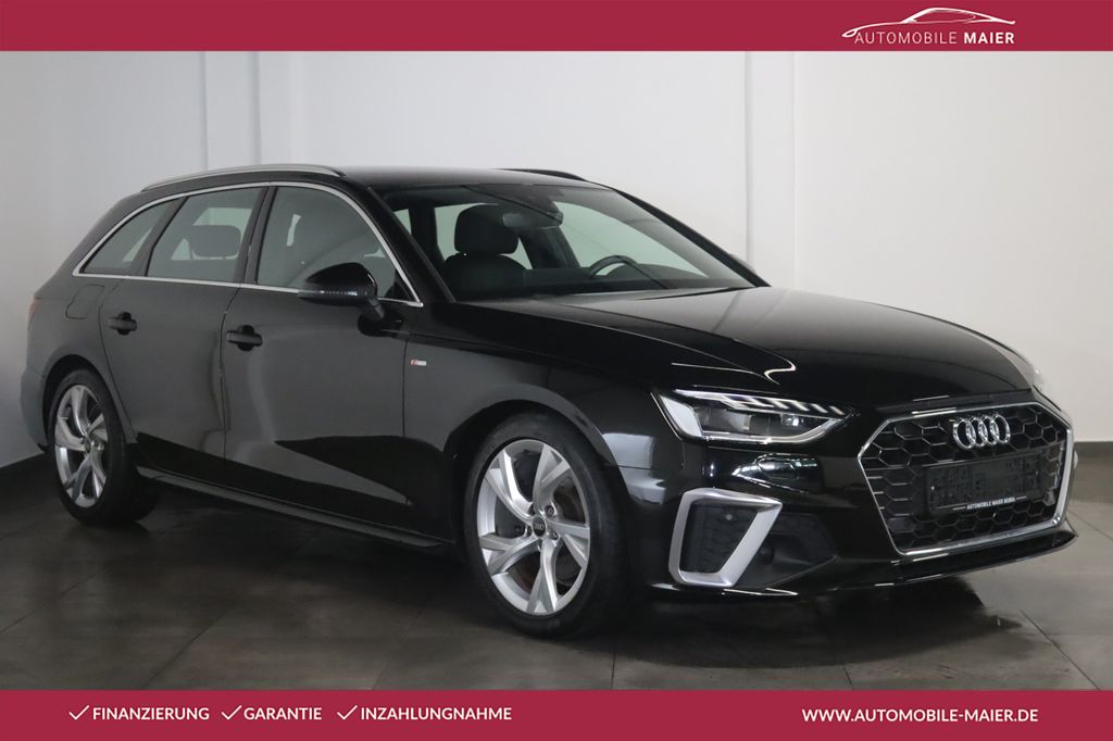 Audi A4 2021 г. Чёрный, пробег 59900 км