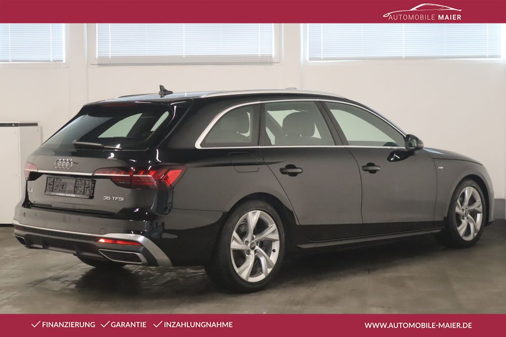 Audi A4 2021 г. Чёрный, пробег 59900 км