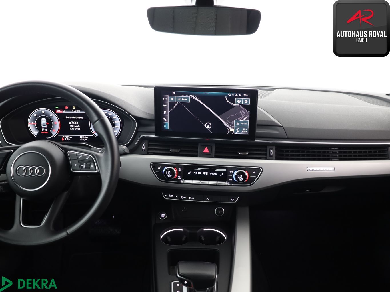 Audi A4 2022 г. Серый, пробег 47075 км