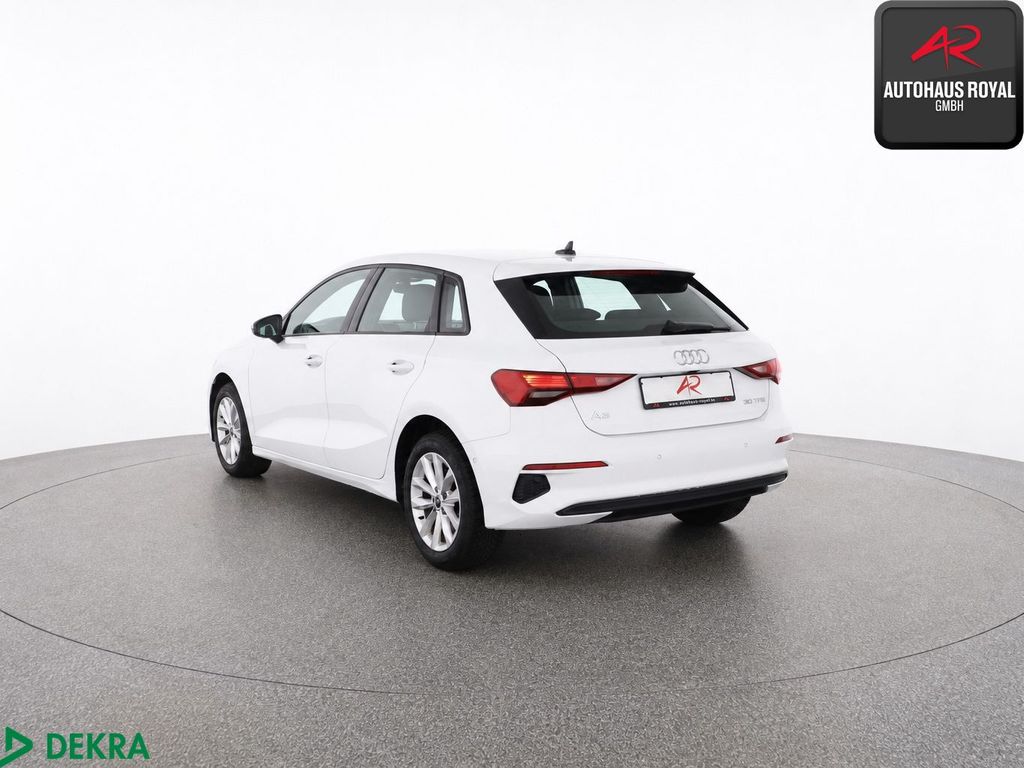 Audi A3 2023 г. Белый, пробег 38116 км