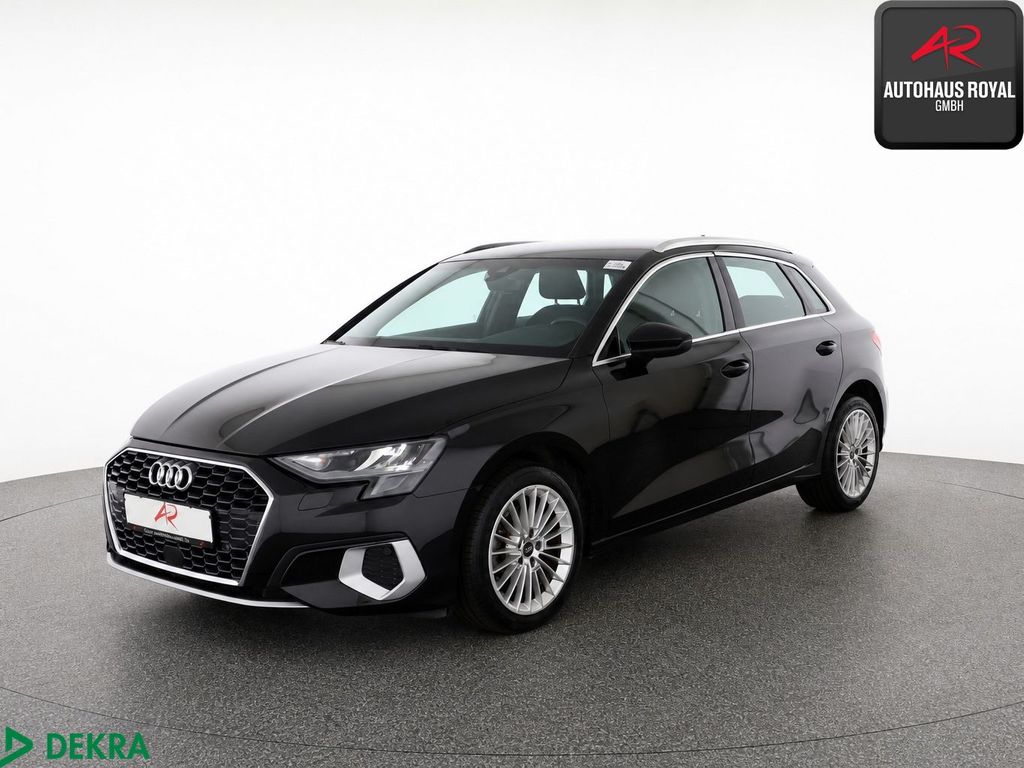 Audi A3 2023 г. Чёрный, пробег 37698 км
