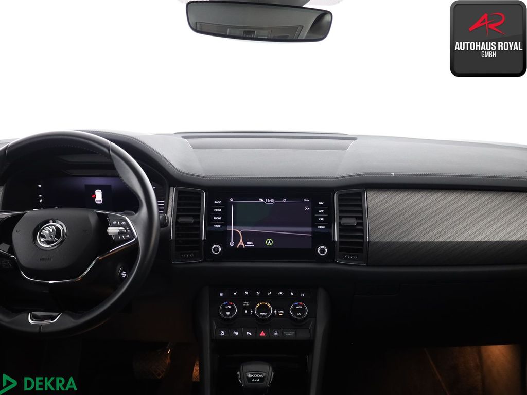 Skoda Kodiaq 2023 г. Синий, пробег 50000 км