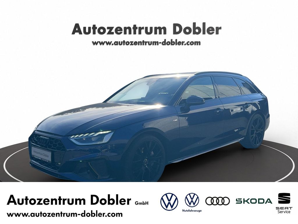Audi A4 2024 г. Синий, пробег 35900 км