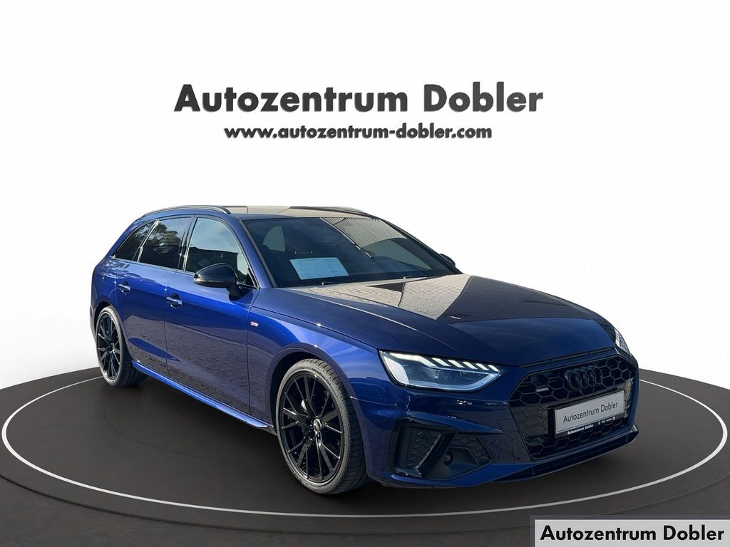 Audi A4 2024 г. Синий, пробег 35900 км