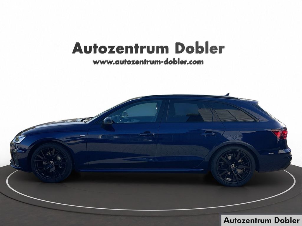 Audi A4 2024 г. Синий, пробег 35900 км