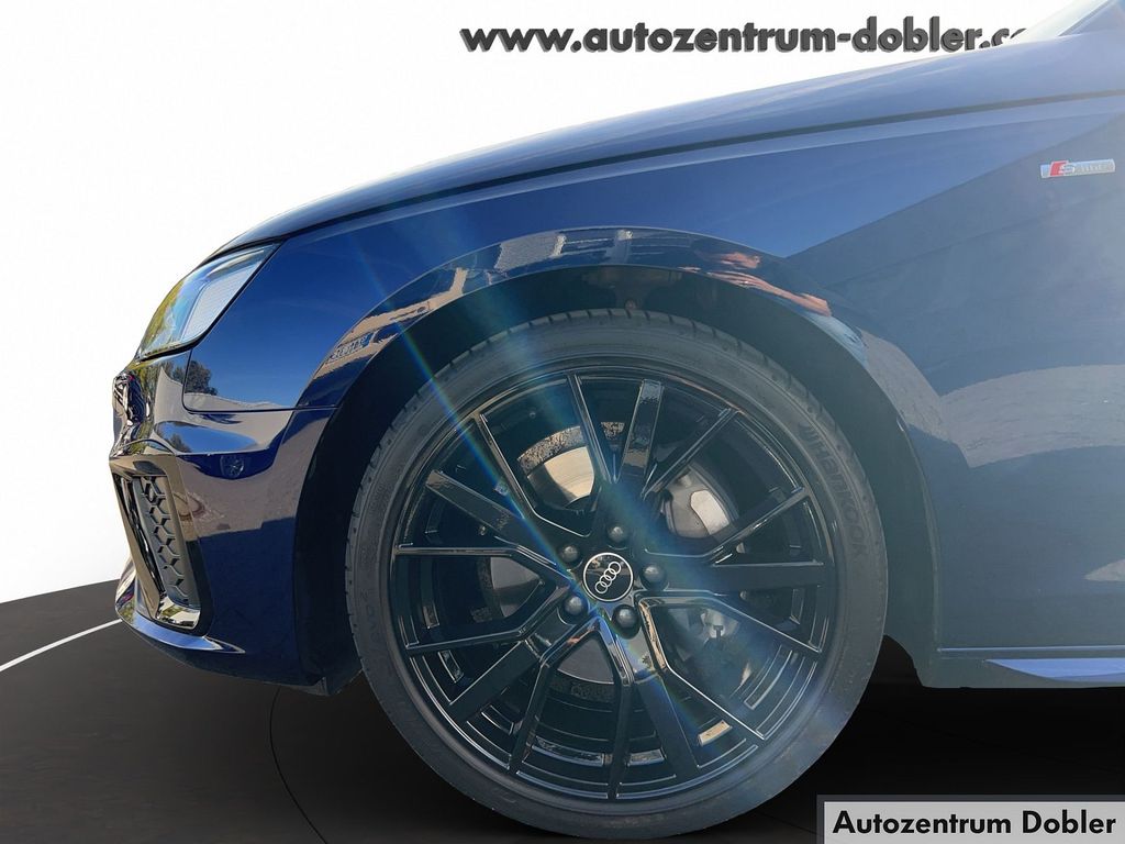 Audi A4 2024 г. Синий, пробег 35900 км
