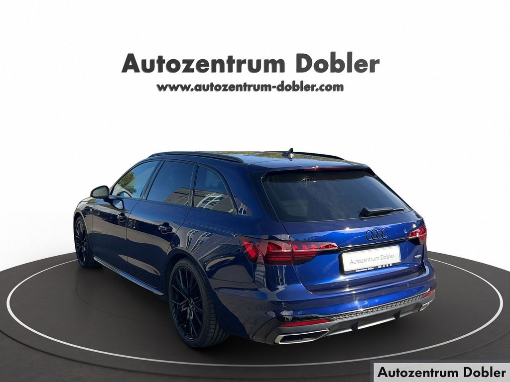 Audi A4 2024 г. Синий, пробег 35900 км