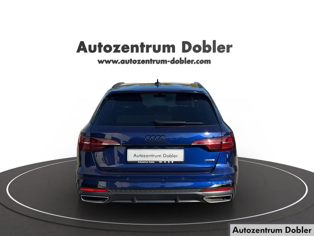 Audi A4 2024 г. Синий, пробег 35900 км