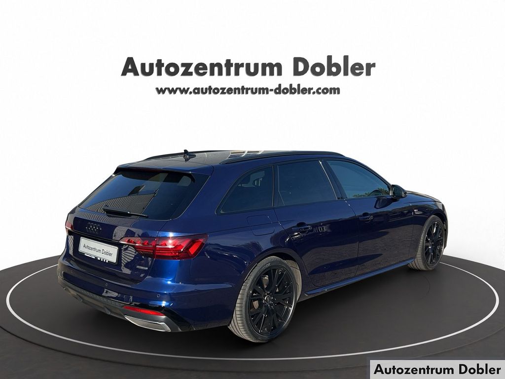 Audi A4 2024 г. Синий, пробег 35900 км