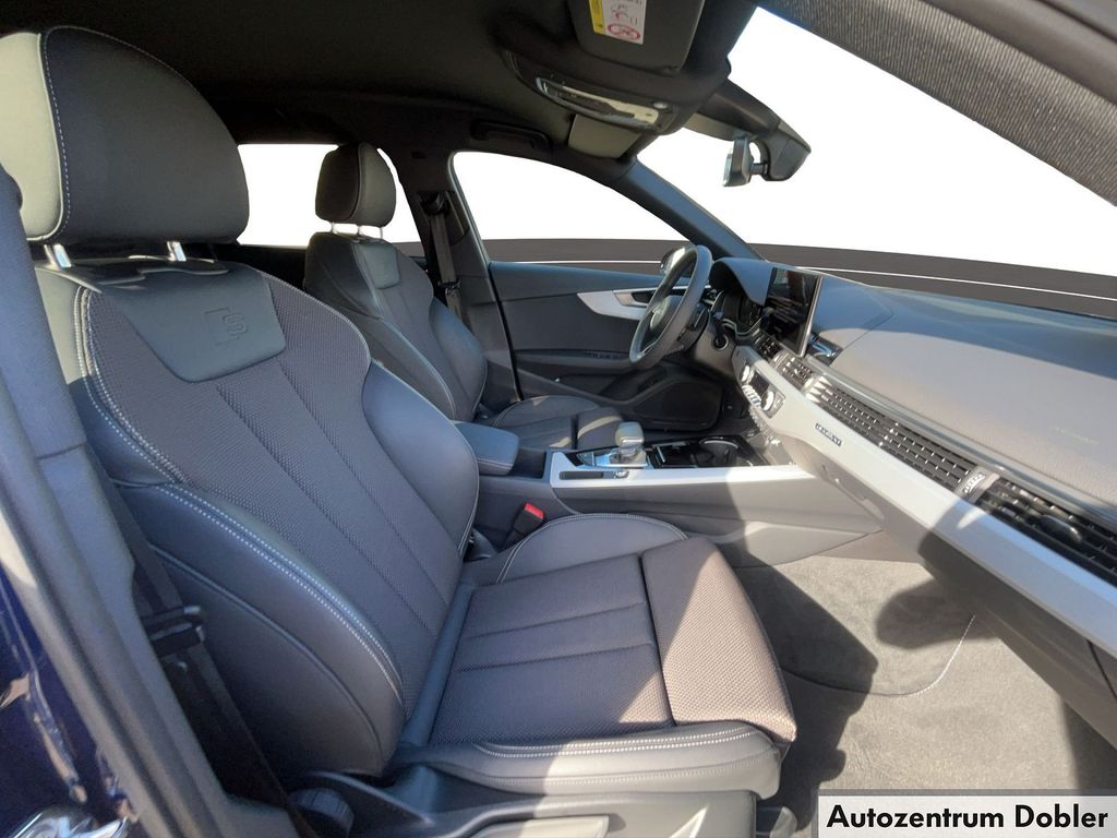 Audi A4 2024 г. Синий, пробег 35900 км