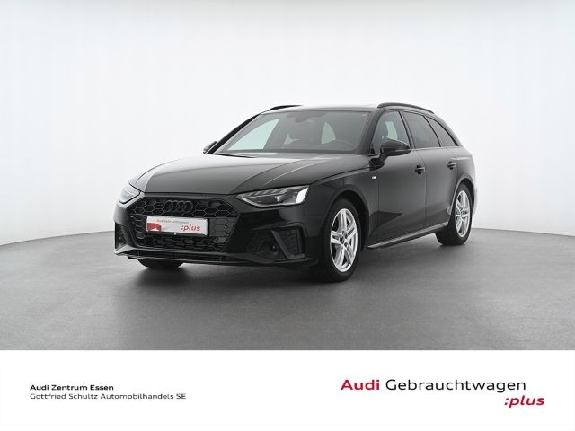 Audi A4 2023 г. Чёрный, пробег 38495 км