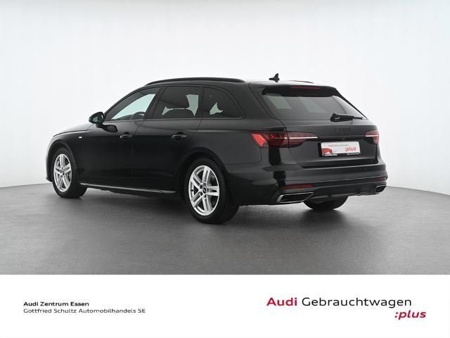 Audi A4 2023 г. Чёрный, пробег 38495 км
