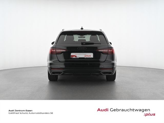 Audi A4 2023 г. Чёрный, пробег 38495 км
