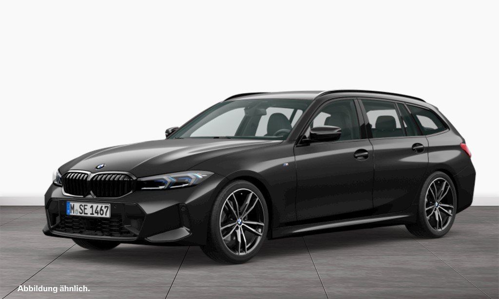 BMW 320 2023 г. Чёрный, пробег 41100 км