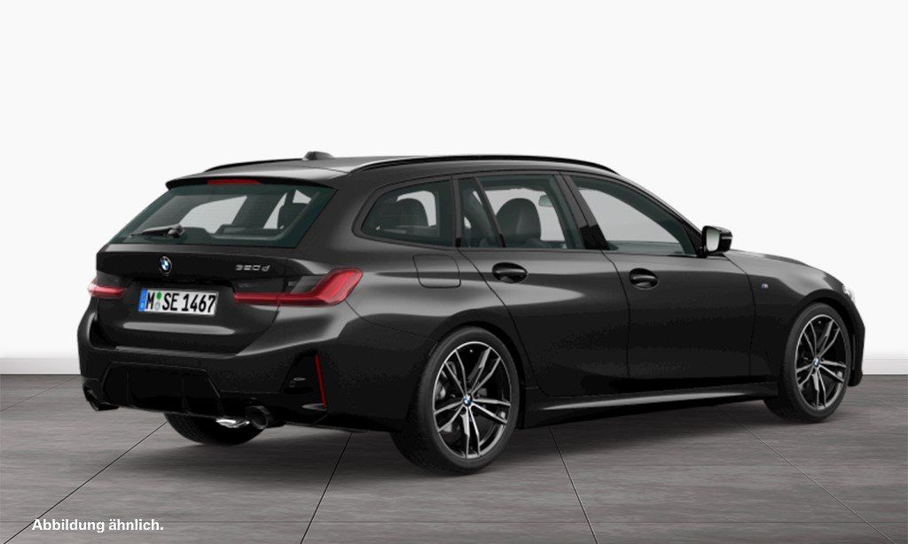 BMW 320 2023 г. Чёрный, пробег 41100 км