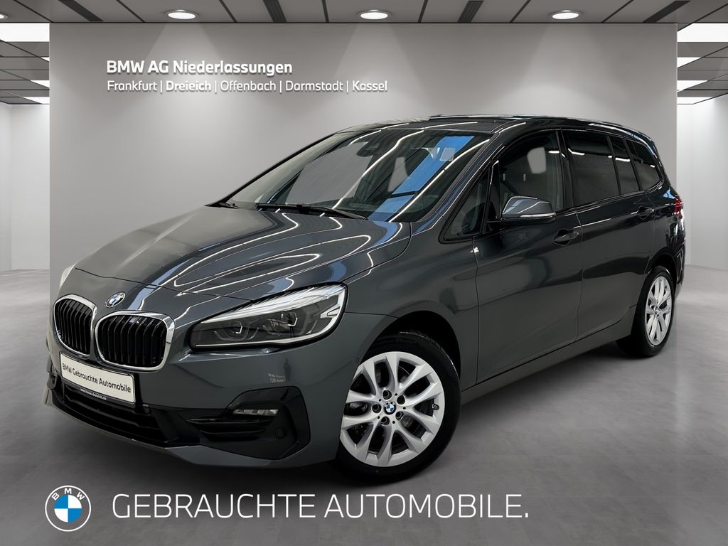 BMW 218 GRAN TOURER 2022 г. Серый, пробег 7012 км