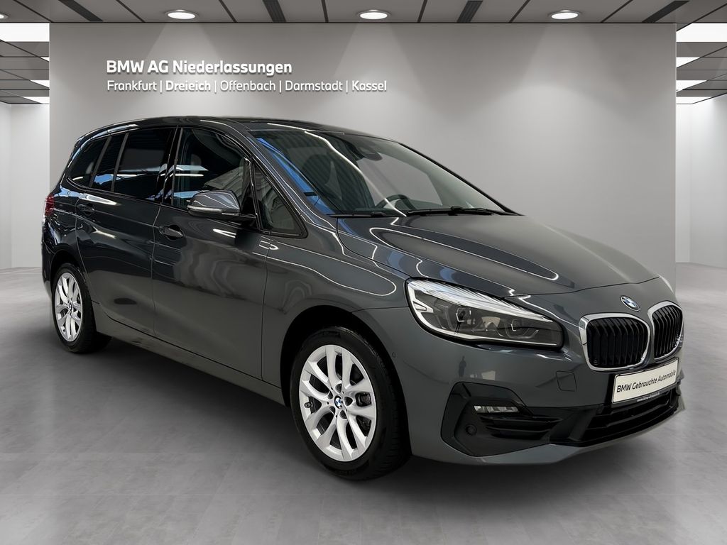 BMW 218 GRAN TOURER 2022 г. Серый, пробег 7012 км
