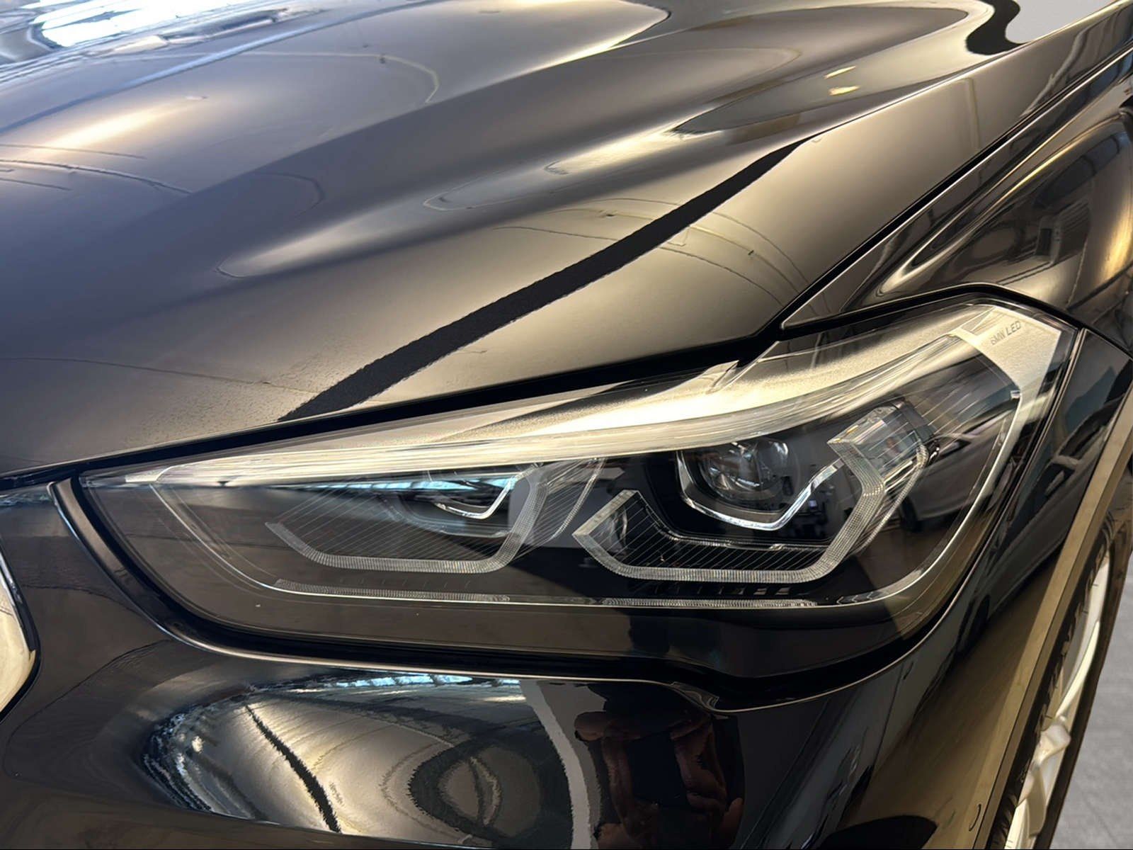 BMW X1 2022 г. Чёрный, пробег 28686 км