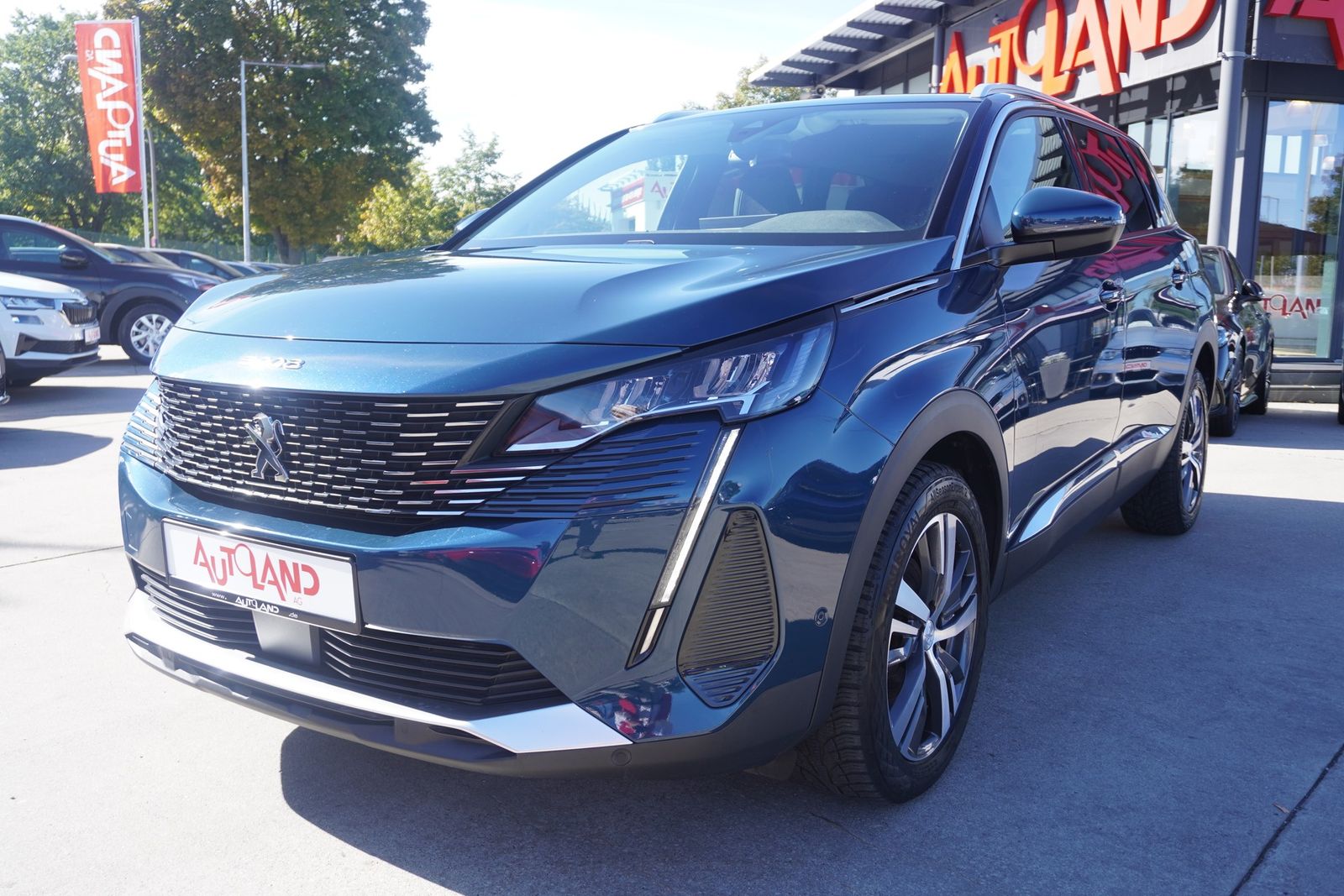 Peugeot 5008 2021 г. Синий, пробег 47263 км