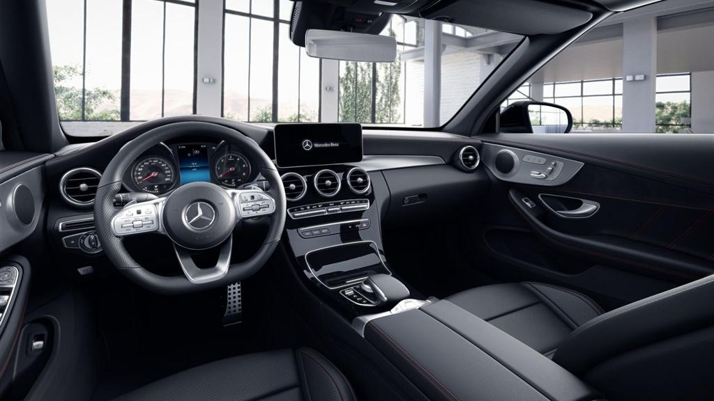 Mercedes-Benz C 220 2022 г. Серый, пробег 39432 км