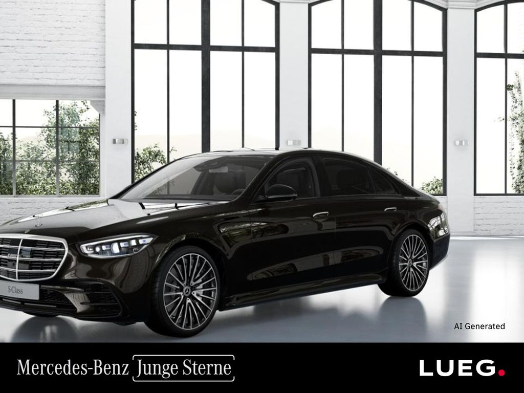 Mercedes-Benz S 400 2022 г. Чёрный, пробег 59656 км