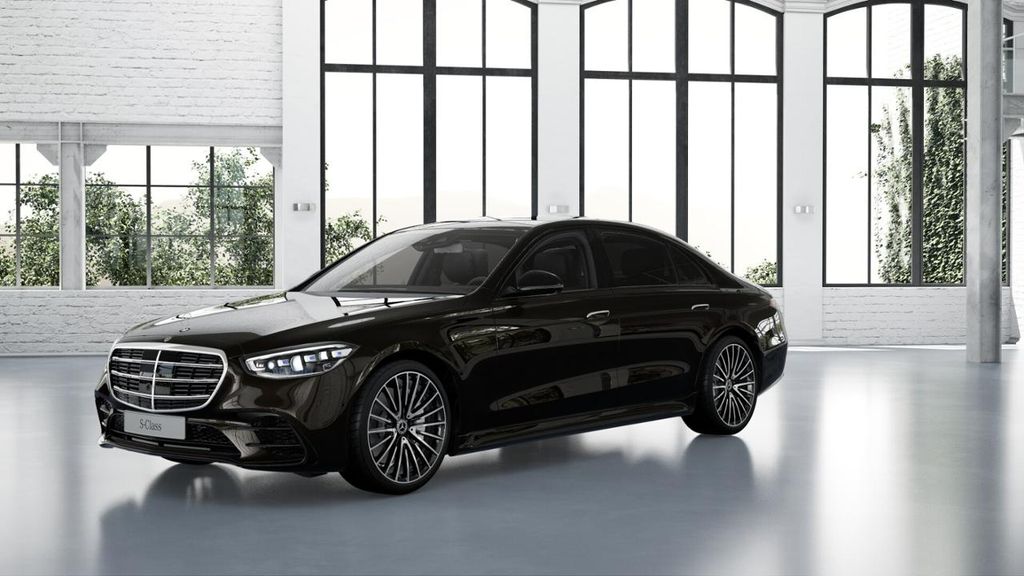 Mercedes-Benz S 400 2022 г. Чёрный, пробег 59656 км