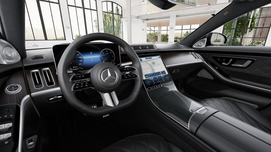 Mercedes-Benz S 400 2022 г. Чёрный, пробег 59656 км