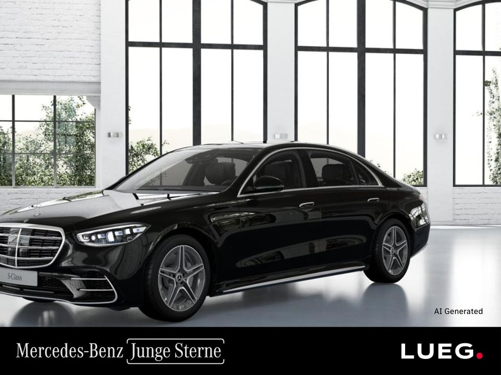 Mercedes-Benz S 350 2025 г. Чёрный, пробег 27796 км