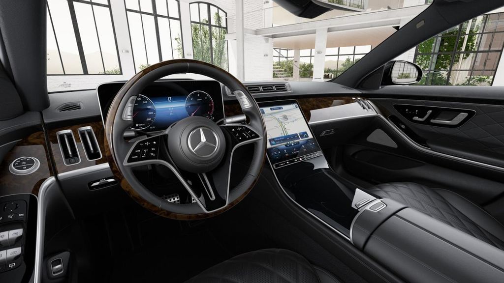 Mercedes-Benz S 350 2025 г. Чёрный, пробег 27796 км