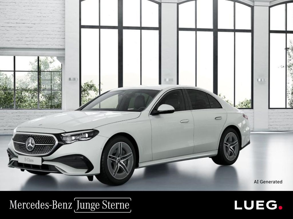 Mercedes-Benz E 220 2025 г. Белый, пробег 5969 км