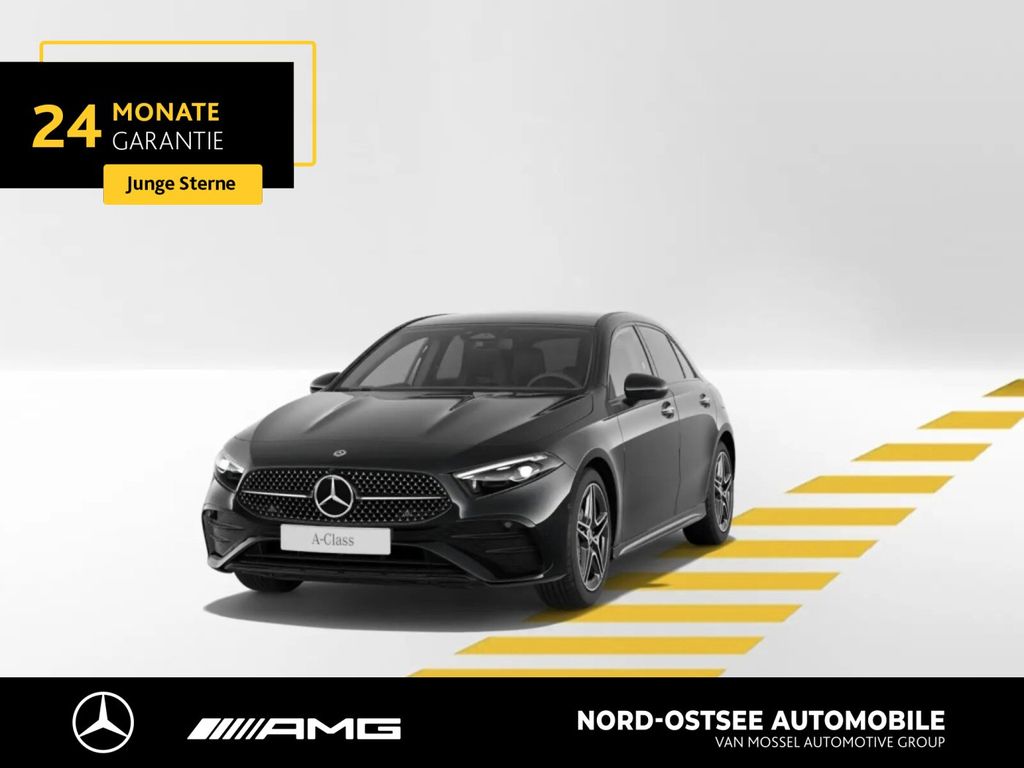 Mercedes-Benz A 200 2024 г. Чёрный, пробег 28113 км