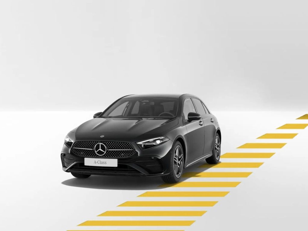 Mercedes-Benz A 200 2024 г. Чёрный, пробег 28113 км