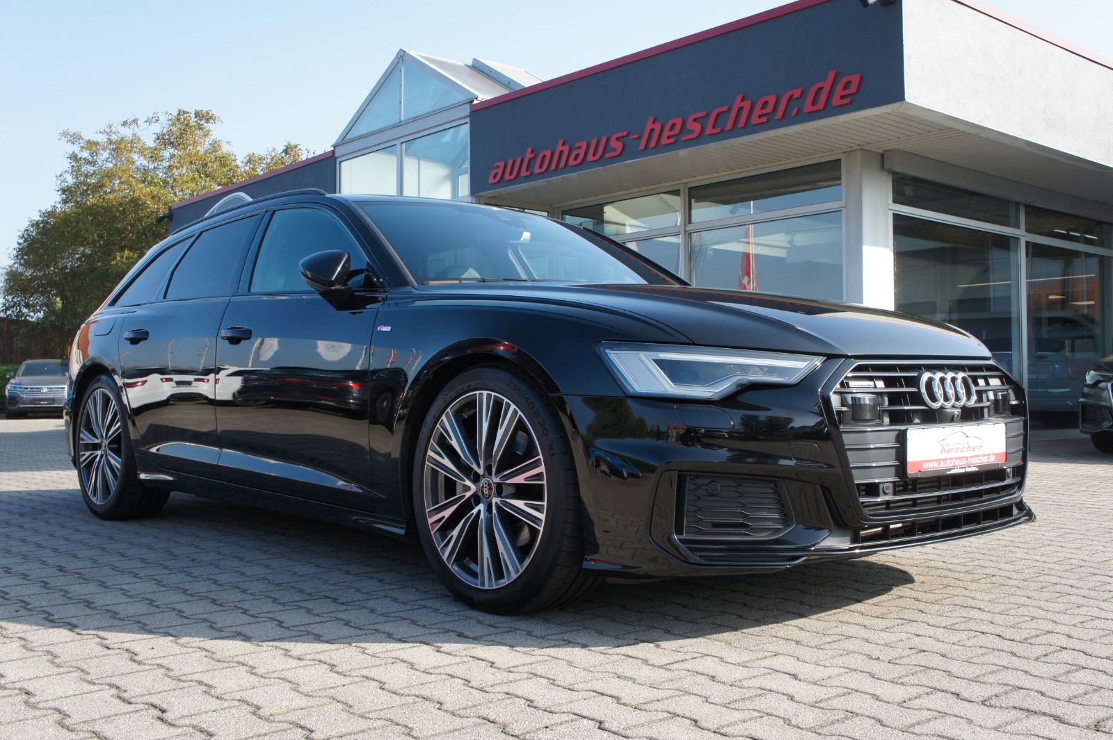 Audi A6 2023 г. Чёрный, пробег 55870 км