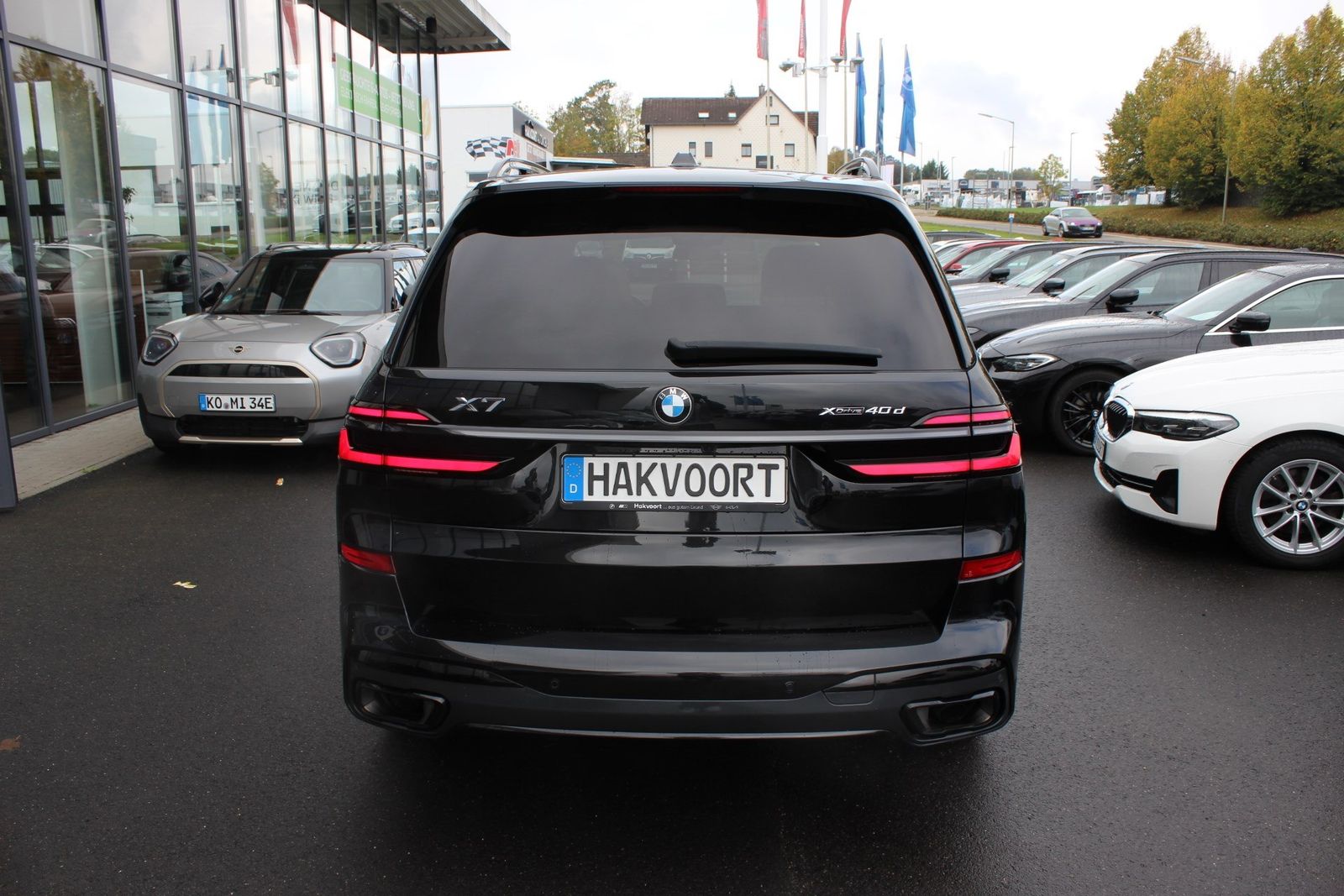BMW X7 2023 г. Чёрный, пробег 54495 км