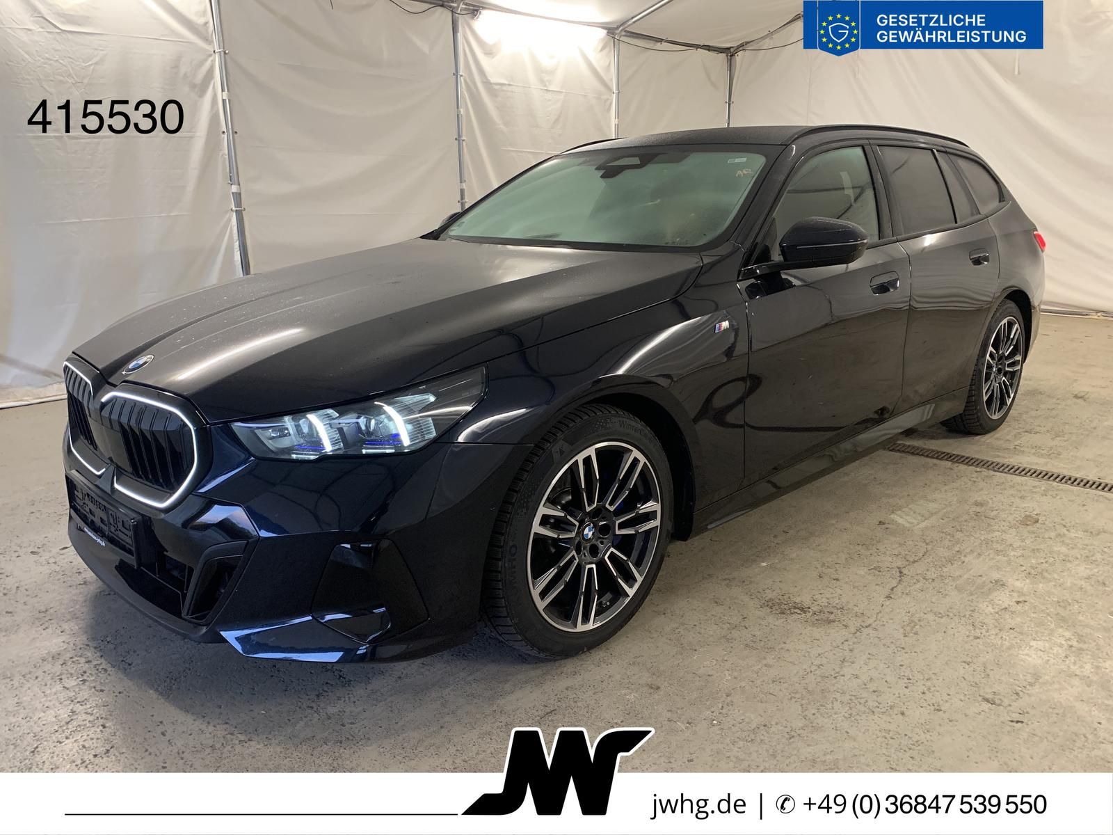 BMW 520 2025 г. Чёрный, пробег 48700 км
