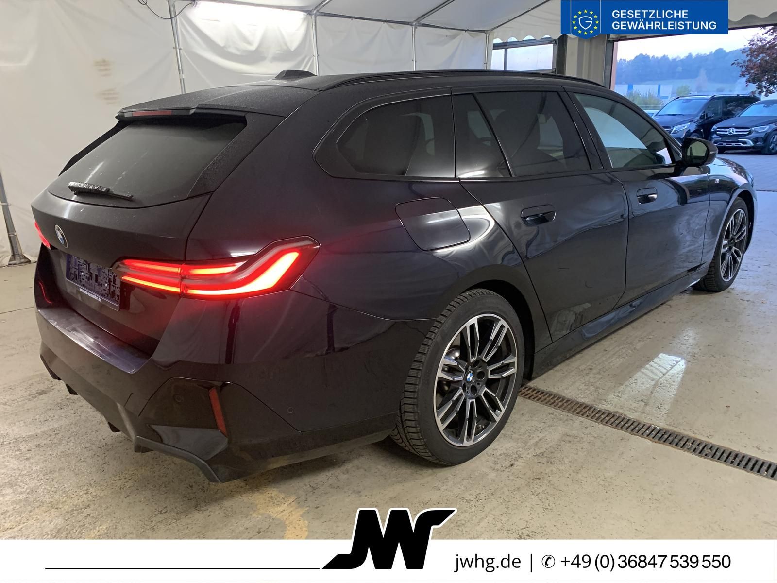 BMW 520 2025 г. Чёрный, пробег 48700 км