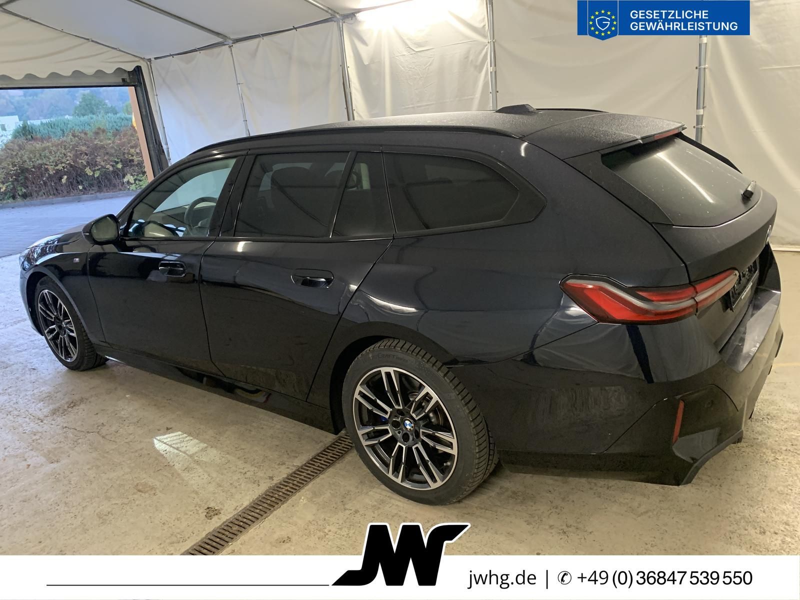 BMW 520 2025 г. Чёрный, пробег 48700 км
