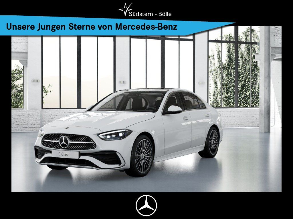 Mercedes-Benz C 300 2025 г. Белый, пробег 26530 км