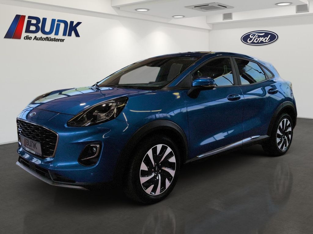 Ford Puma 2022 г. Синий, пробег 43497 км