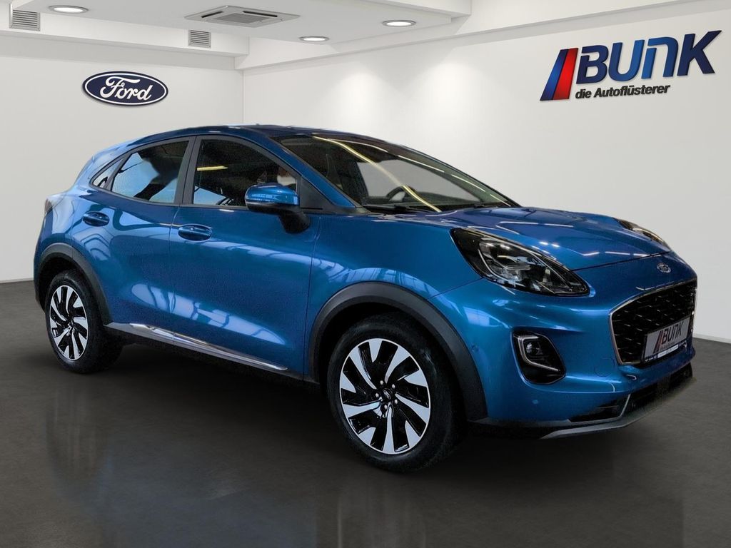 Ford Puma 2022 г. Синий, пробег 43497 км