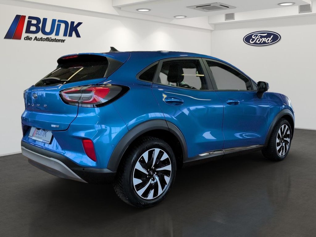 Ford Puma 2022 г. Синий, пробег 43497 км