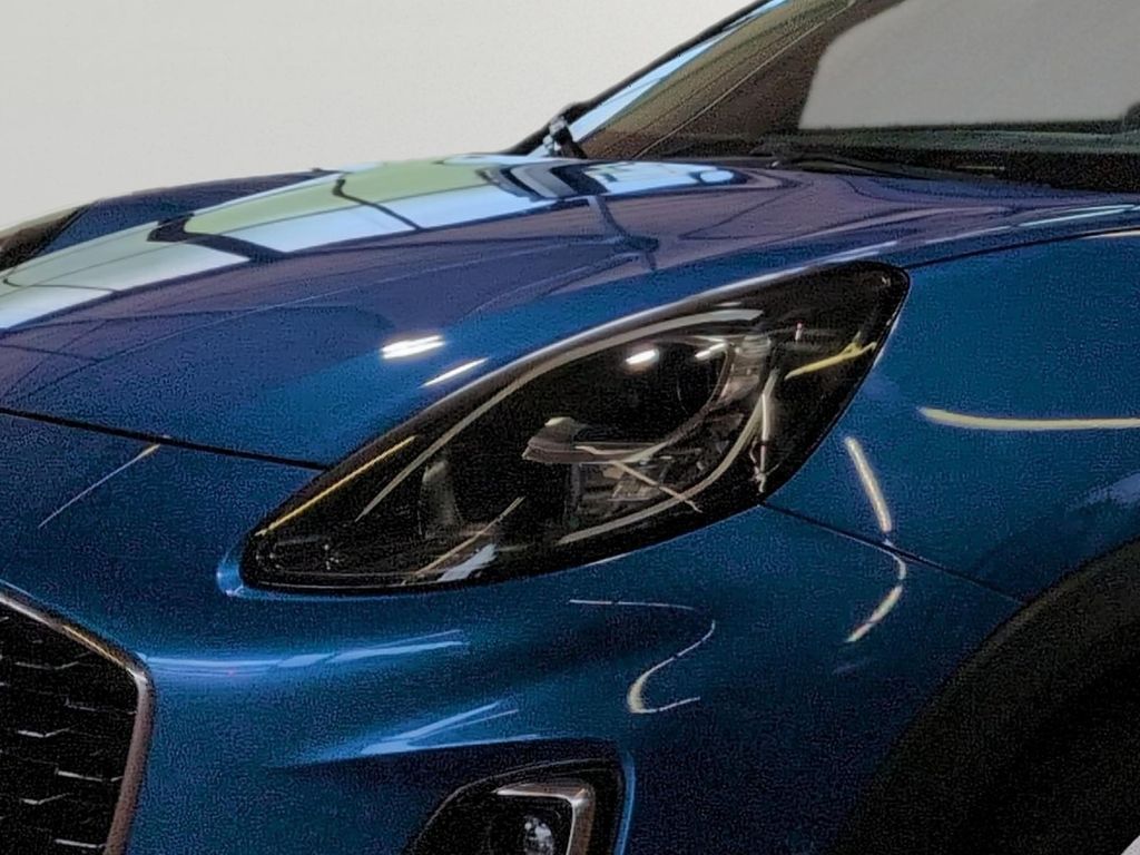 Ford Puma 2022 г. Синий, пробег 43497 км