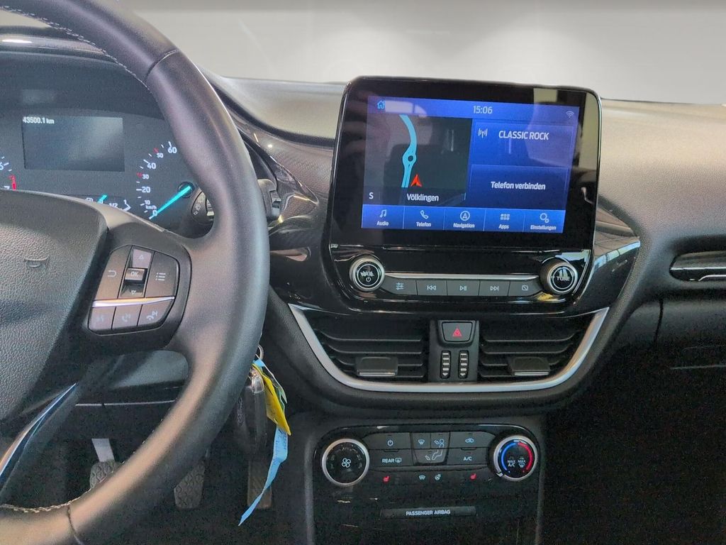 Ford Puma 2022 г. Синий, пробег 43497 км