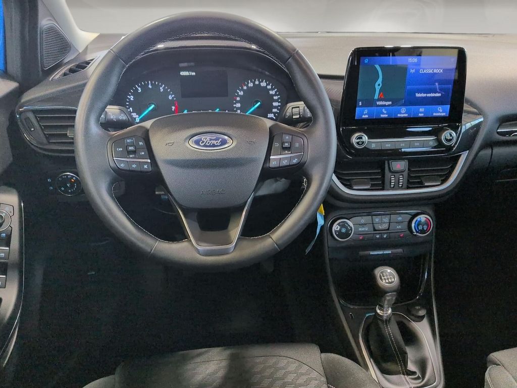 Ford Puma 2022 г. Синий, пробег 43497 км