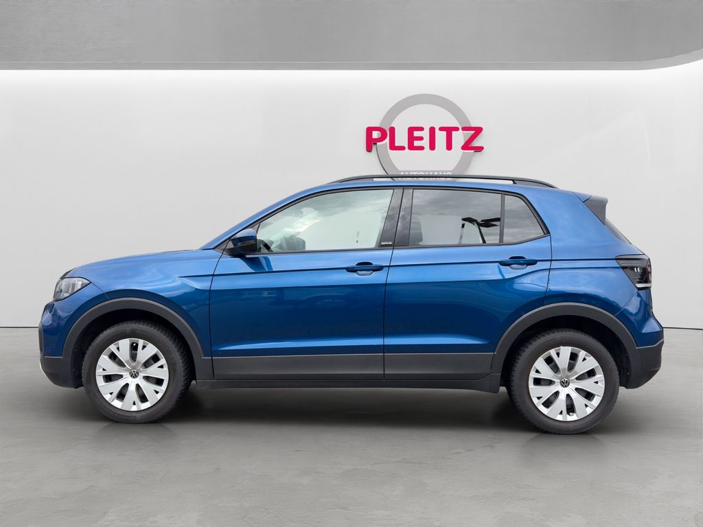 Volkswagen T-Cross 2022 г. Синий, пробег 37540 км