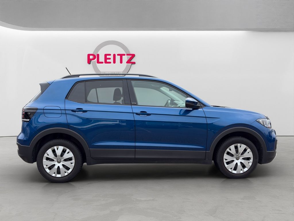 Volkswagen T-Cross 2022 г. Синий, пробег 37540 км
