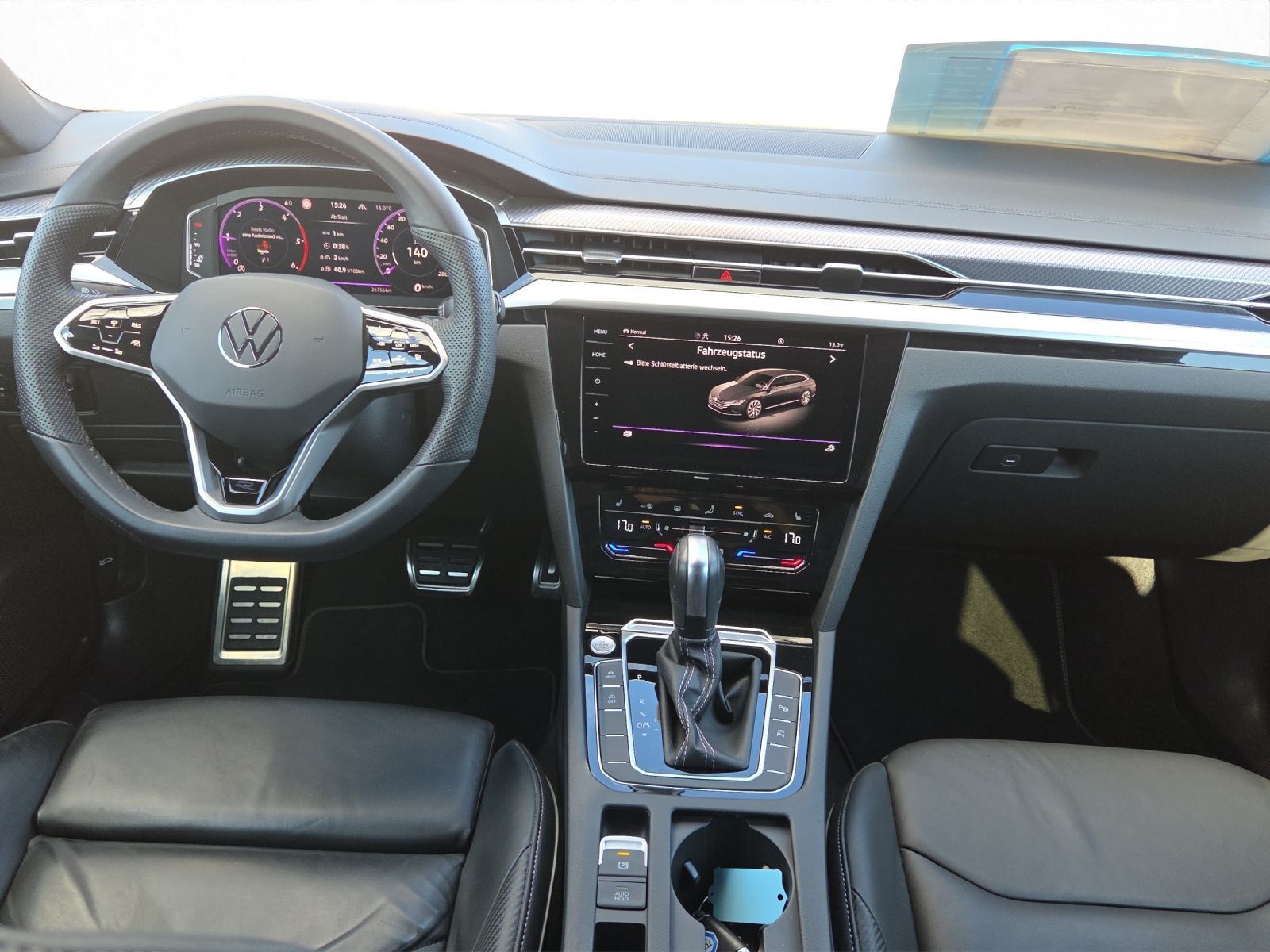 Volkswagen Arteon 2023 г. Синий, пробег 26850 км